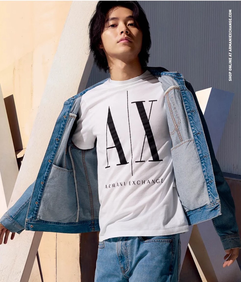 armani exchange kento yamazaki